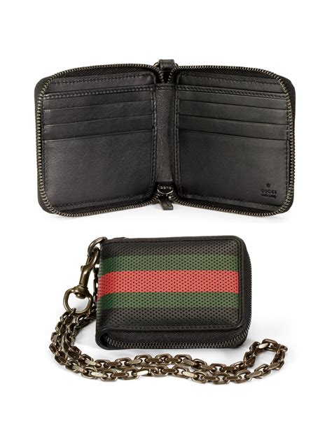 Gucci chain wallet men